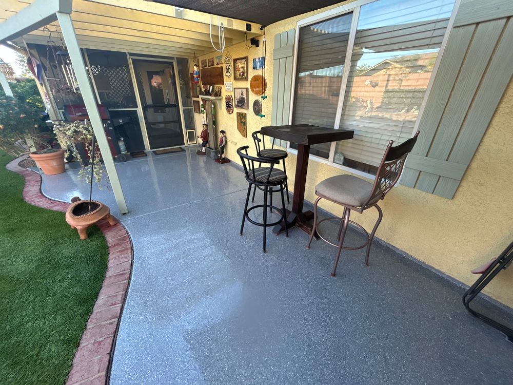 Patios for PRYME EPOXY LLC in Mayer, AZ