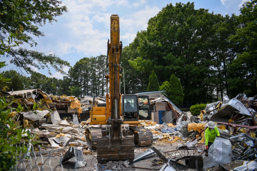 Commercial Demolition for Adams Demolition LLC in Georgia, 