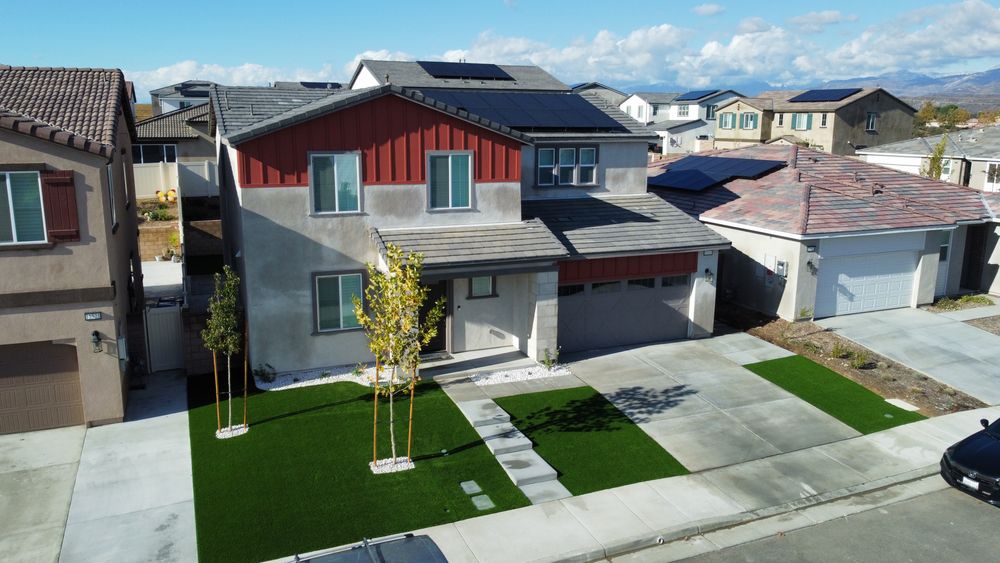 Drone Photos for Aidan Jade Landscaping in Riverside County, CA