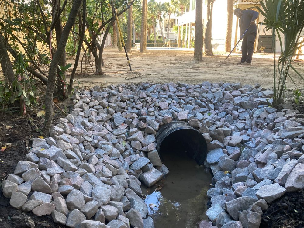 Stormwater Drainage for CW Earthworks, LLC in Charleston, South Carolina