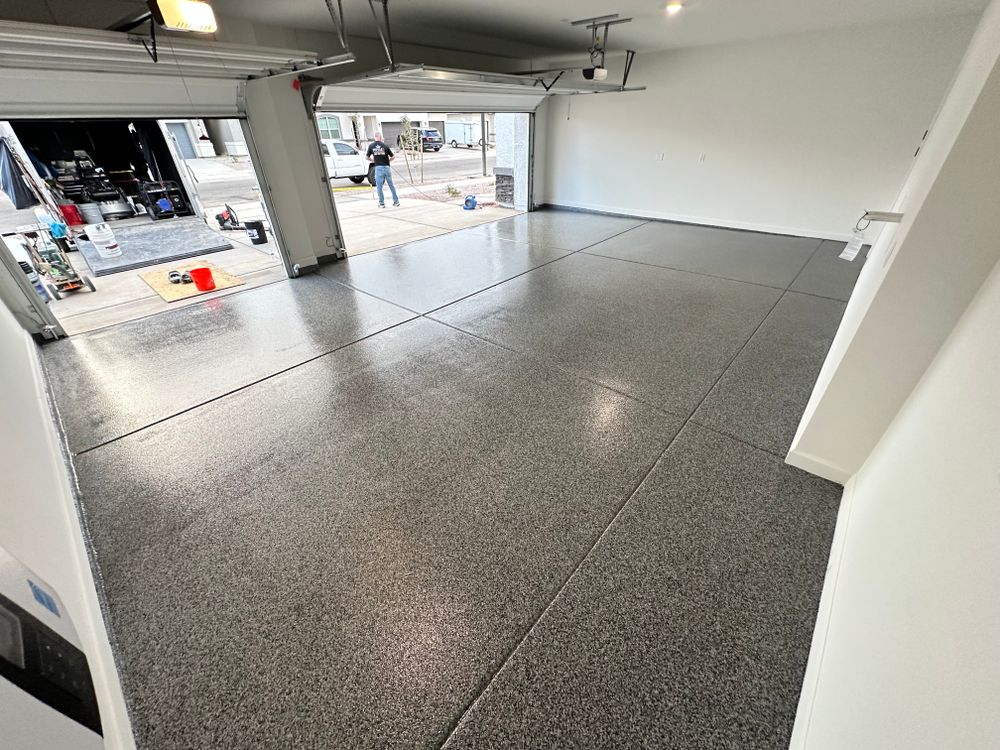 Polyaspartic & Epoxy Garages for PRYME EPOXY LLC in Mayer, AZ