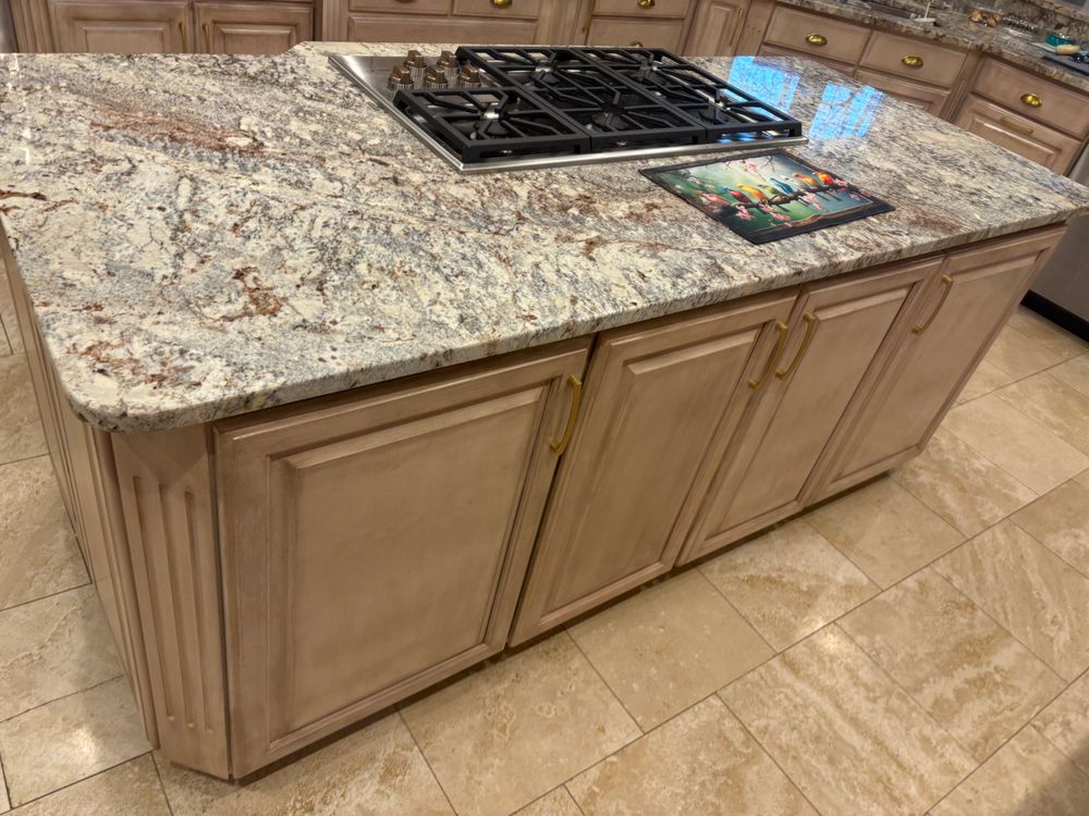 Cabinet refinishing for NXT Generation Painting in Cookeville, TN