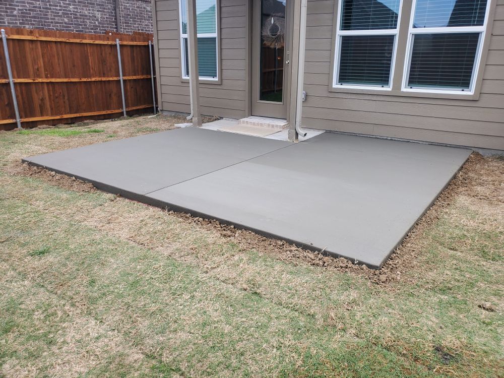 Concrete for JDS CreteWork in Quinlan, TX