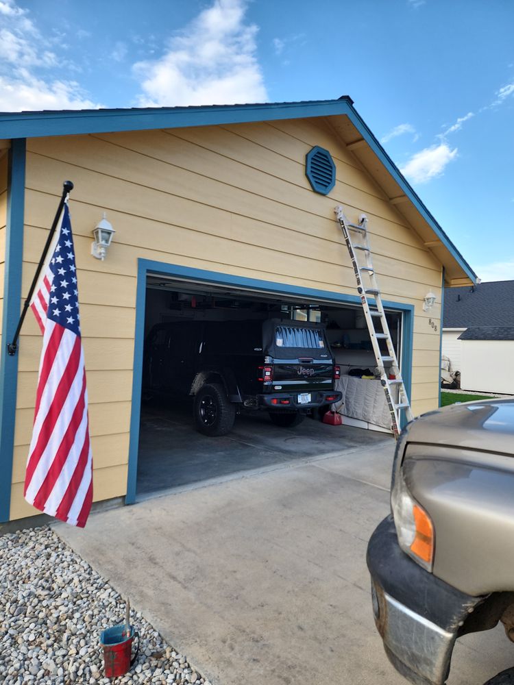 Exterior Painting for Shay’s Chinking in Hamilton, MT