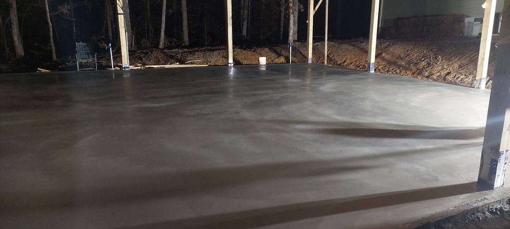 Concrete for T&J Concrete in Anderson, SC