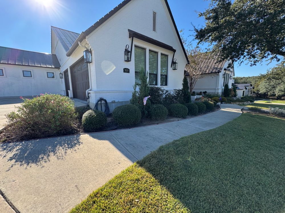 Landscape Design and Installation for Espinoza Landscape in Cibolo, TX