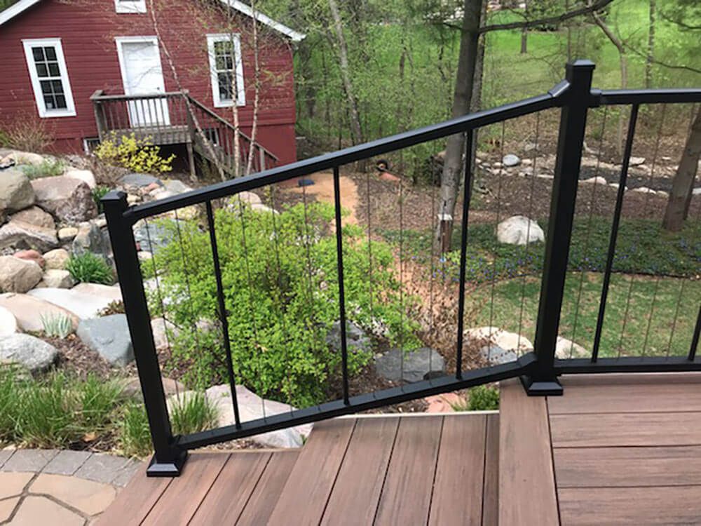 Aluminum Railing for R&R Home Services (RR Affordable Deck Builders) in Schaumburg, IL