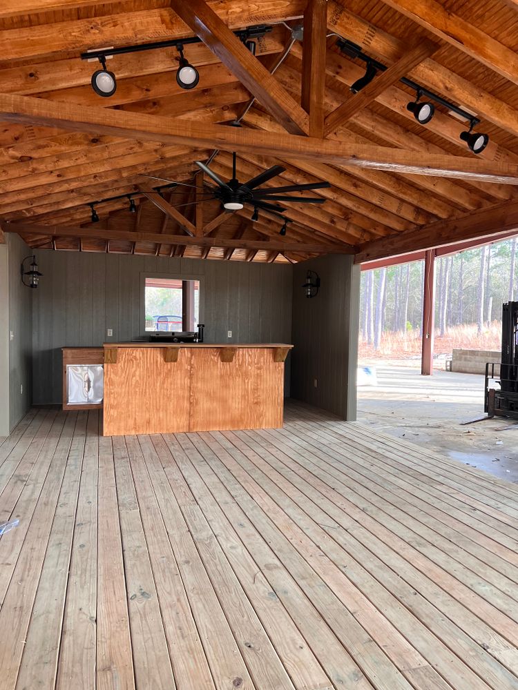 Mancave/ Outdoor Hangout Space for Mustard Seed Mansions  in Georgia, GA
