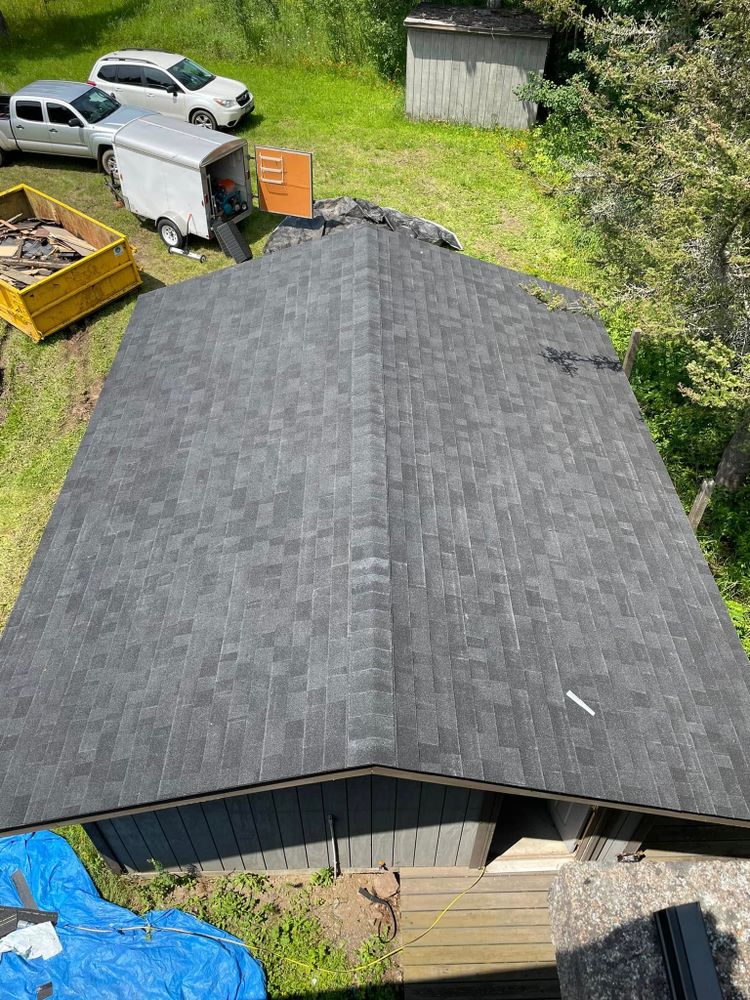 Our expert roofing installation service provides homeowners with durable, high-quality roofs, ensuring safety and aesthetic appeal. We prioritize customer satisfaction through precise workmanship, timely project completion, and using top-grade materials for lasting protection. for LaFreniere Roofing in Grand Marais, MN