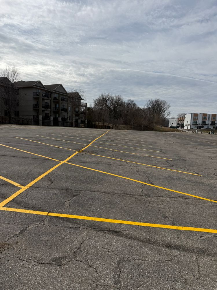 All Photos for Midwest Line Striping LLC in Spirit Lake, IA