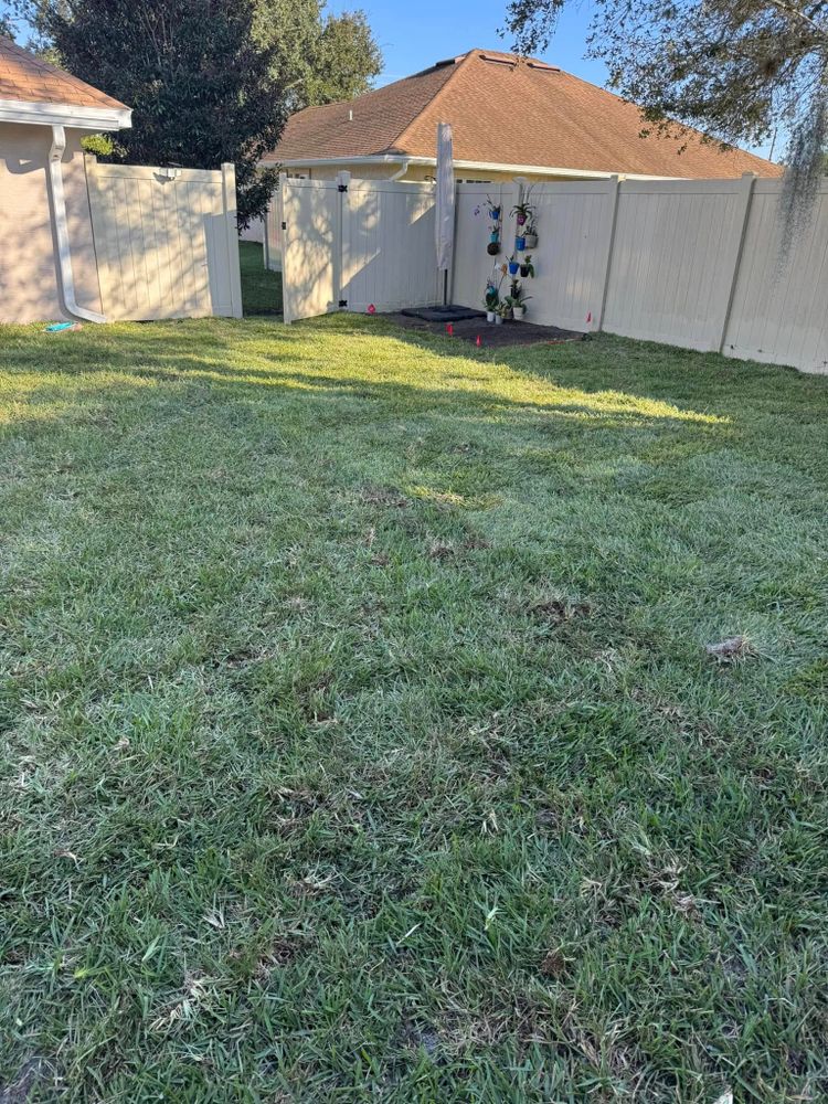 Enhance your lawn’s health with our aeration service, which improves soil drainage, encourages root growth, and ensures lush green grass by allowing essential nutrients to penetrate deeper into the turf. for Four Corners Sod in Saint Augustine, FL