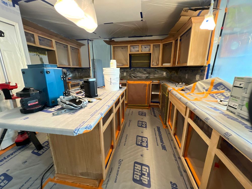 Kitchen Cabinet Refinishing for Empire Painting Services in Syracuse, NY