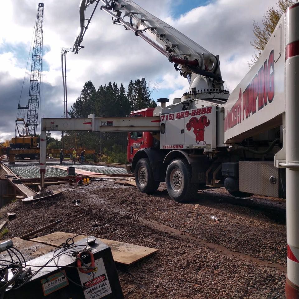 Concrete Pumping for Ram Concrete Pumping in Thorp, WI