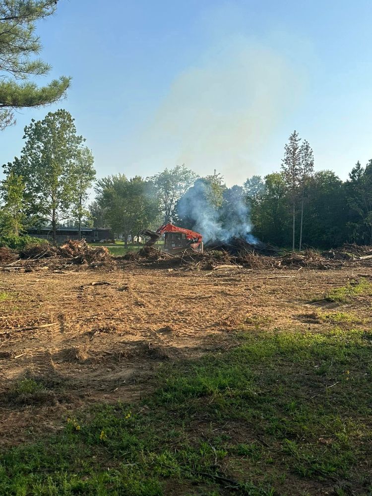 Land Clearing for Lanes Land Management in Fayetteville, TN