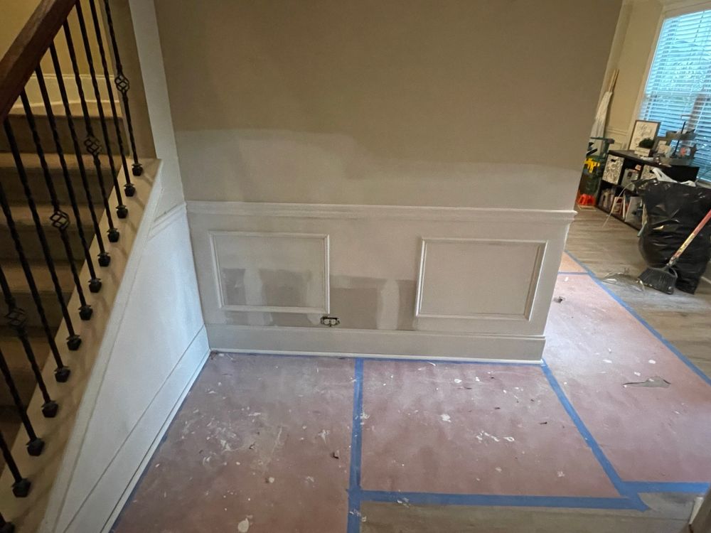 Our Plaster Repair Services specialize in fixing cracks, holes, and imperfections in your walls or ceilings to restore them to a smooth and flawless finish for a polished look in your home. for P&M Finishers LLC in Norcross, GA