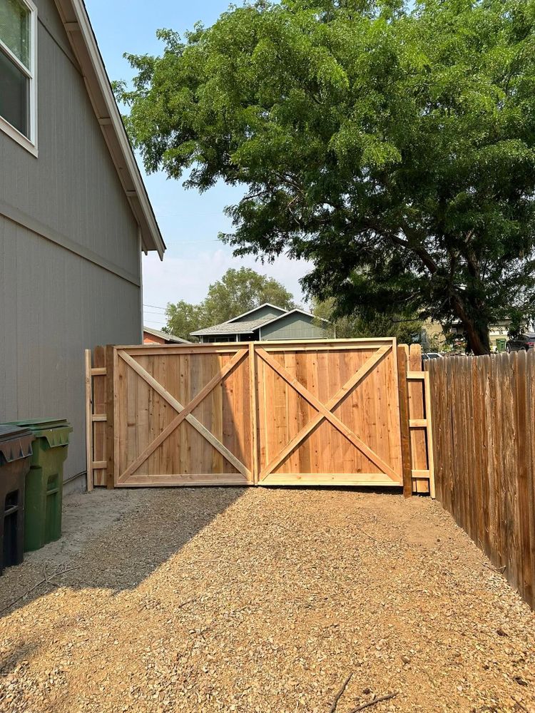 Enhance your home's privacy and security with our expert fencing services. We offer durable, stylish solutions tailored to your needs, ensuring a perfect blend of functionality and aesthetic appeal for any property. for Double RR Construction in Madras, OR
