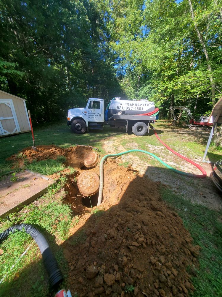 Septic Services for A Team Septic in Chapel Hill , TN