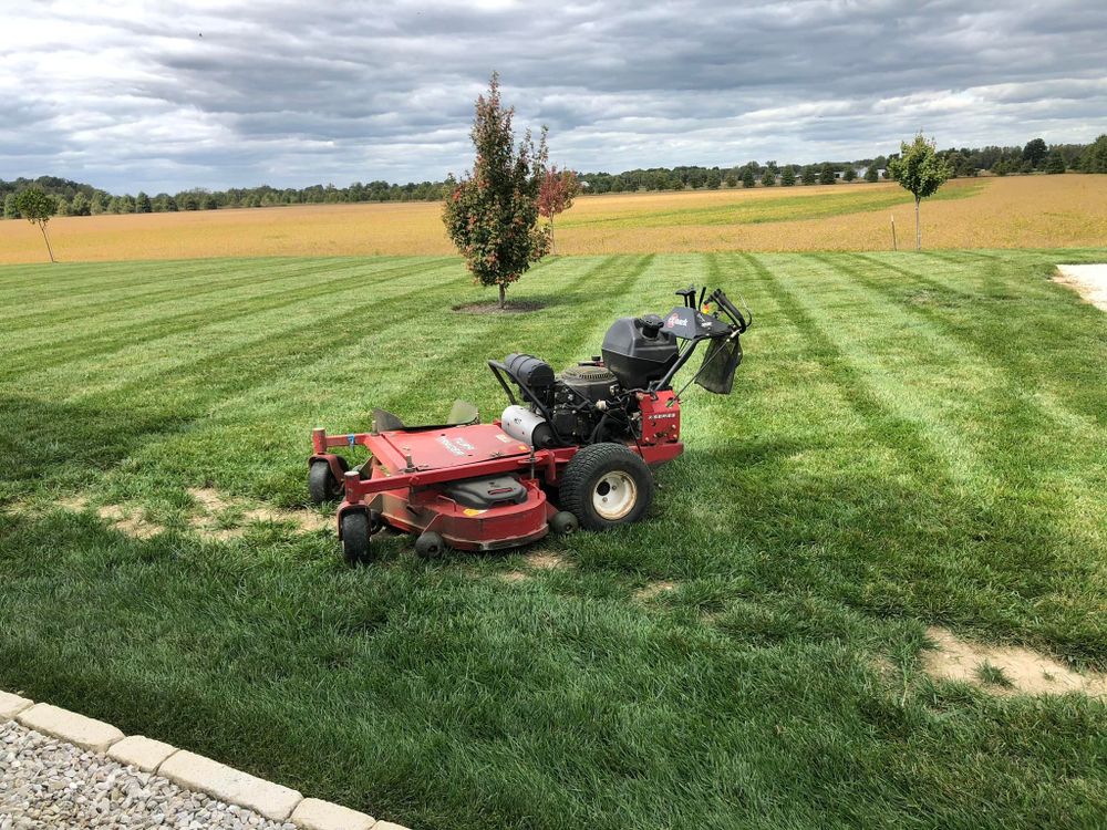 Our expert mowing service will keep your lawn pristine and inviting. Let us take care of the tedious work while you relax and enjoy your perfectly manicured outdoor space. for Delgado Landscape Management  in St. Charles,  MO