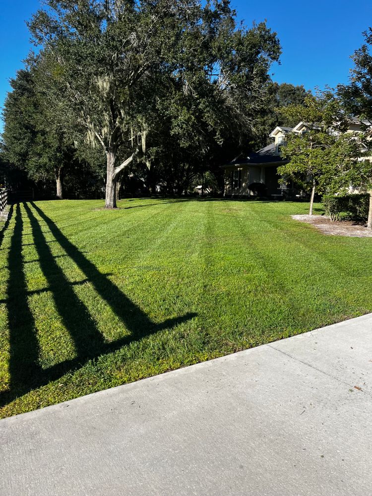 Enhance your lawn's beauty with our professional mowing service, offering precision cuts, timely maintenance, and attention to detail to ensure a lush, well-manicured appearance for your outdoor space. for New Era Lawn Care & Landscaping in Lakeland,  FL