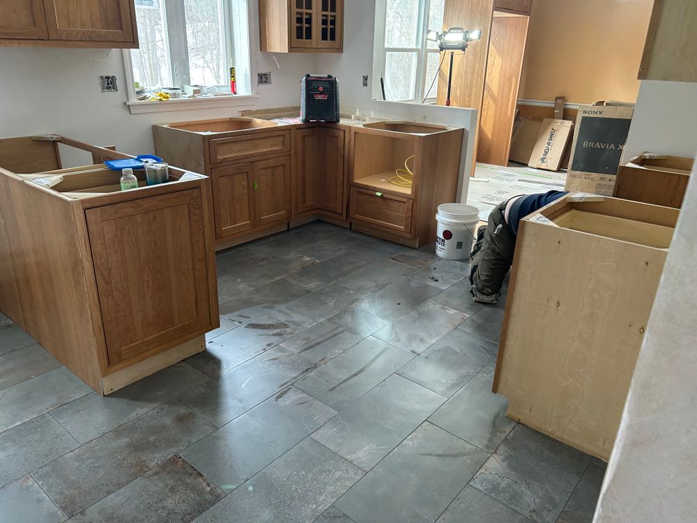 Kitchen Renovations for Christopher Melillo Construction in Granby, CT