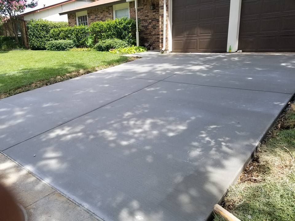 Driveways for Braxton Construction Co. in North Richland, TX