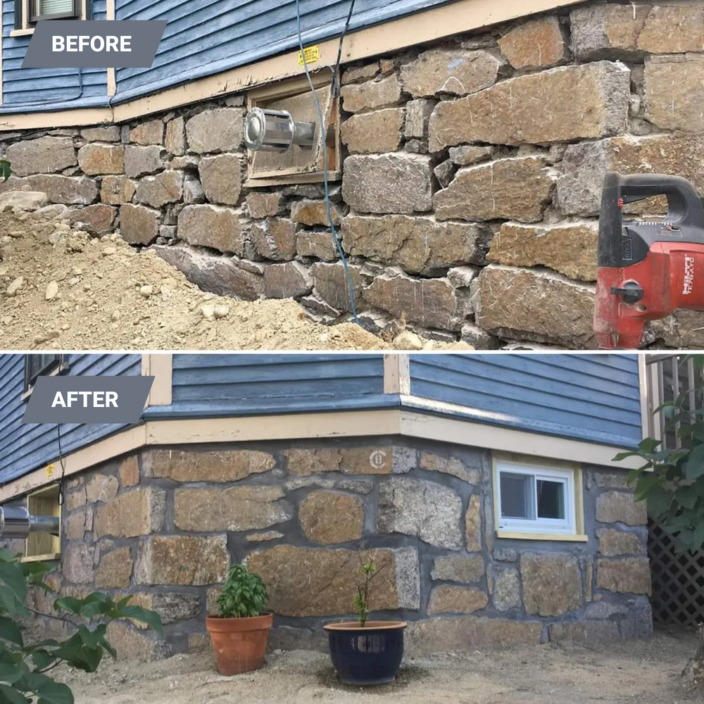 Foundation repair  for G&J Paving & Masonry LLC in New England, USA