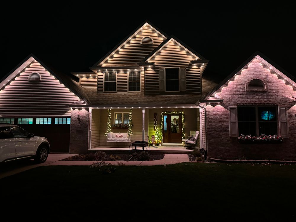 Outdoor Lighting for Risner Construction in De Motte, IN