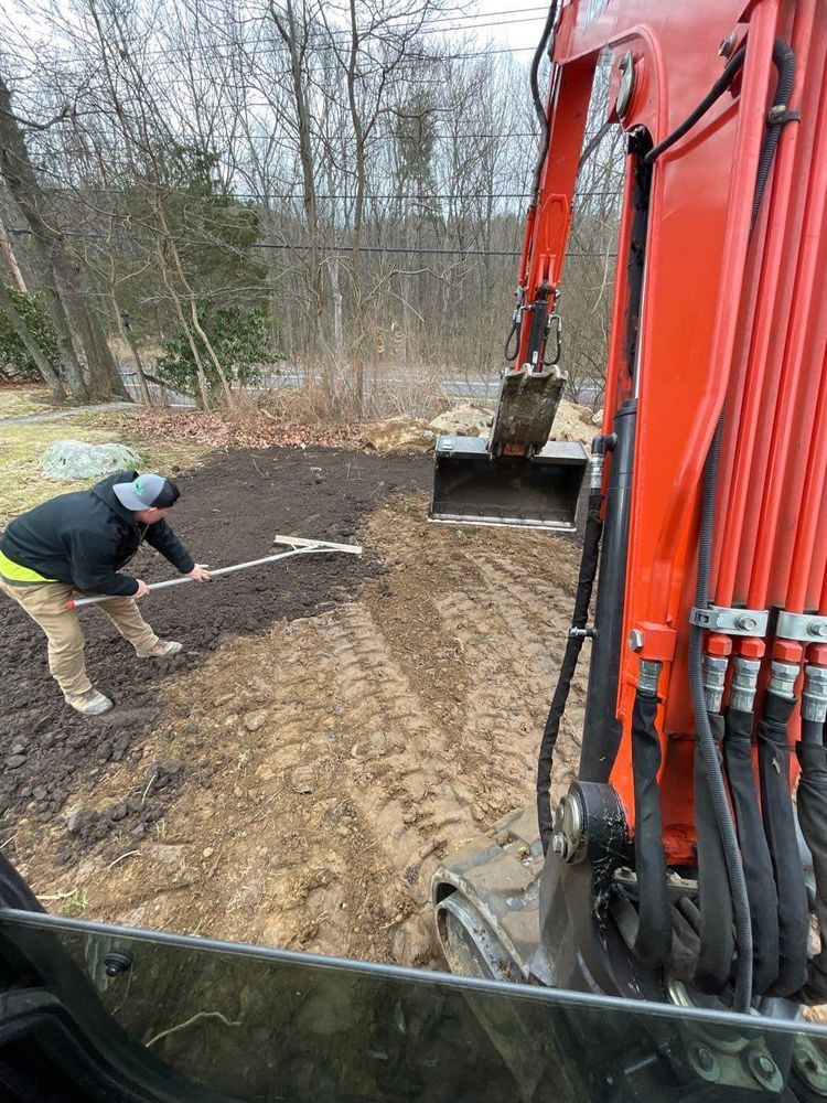 Excavation for CS Property Maintenance in Middlebury, CT