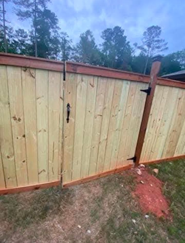 Fencing for All Out Construction in Atlanta, GA