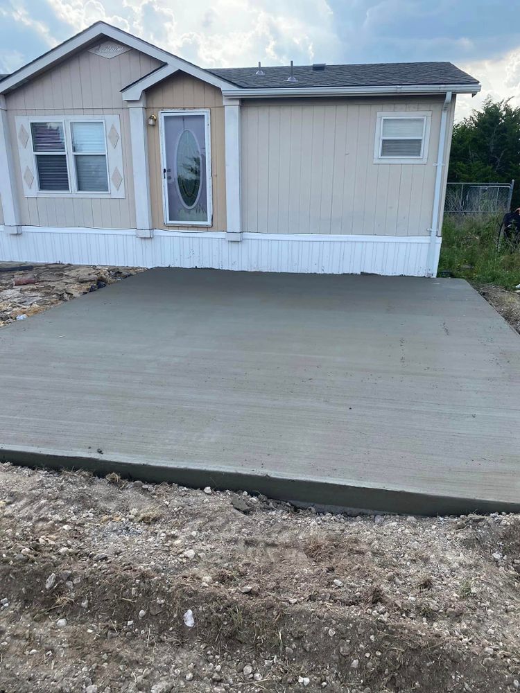 Transform your outdoor space into a beautiful and functional patio oasis with our expert Patio Design & Installation service. Enhance your home with durable concrete solutions tailored to fit your style and needs. for JMD Concrete Company in Gilmer,  TX