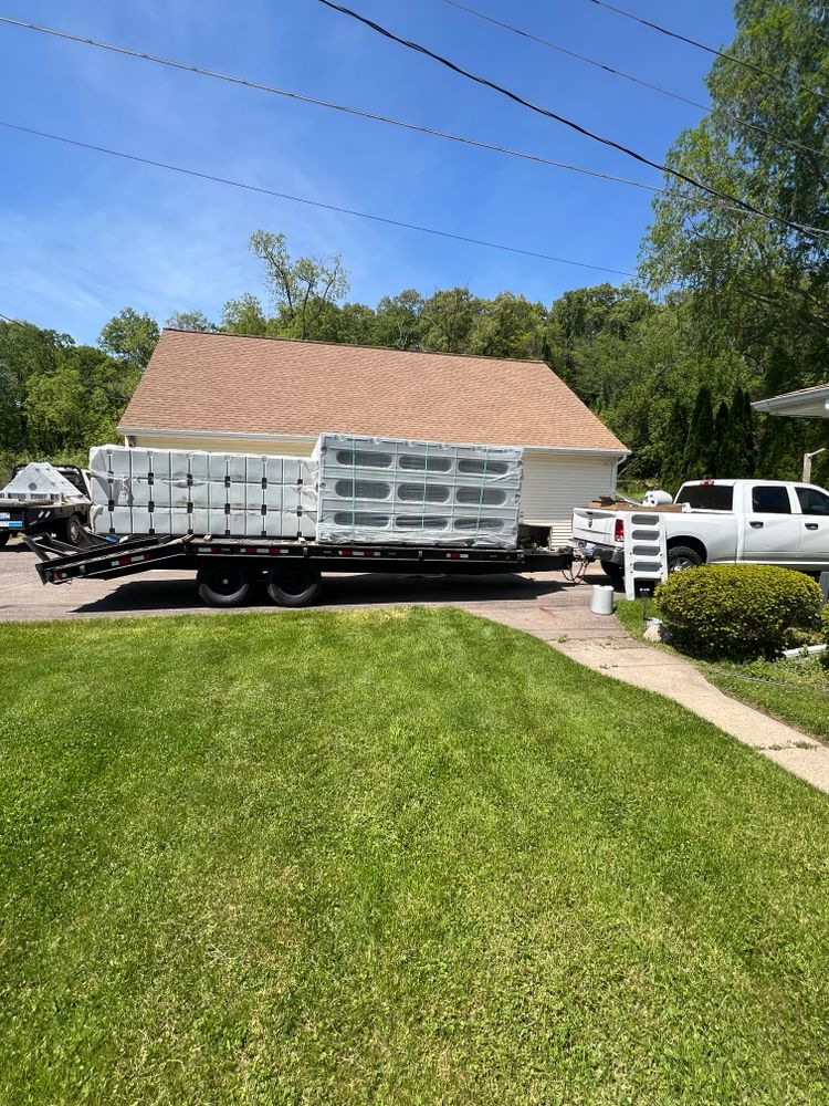 Boat lift Installation for Wagner's Lift and Dock Shop LLC in Watervliet, MI