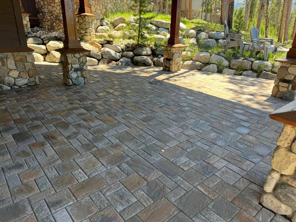 Our expert paving service enhances your home's curb appeal and functionality. We use high-quality materials and skilled craftsmanship to create durable, visually appealing driveways, walkways, and outdoor living spaces. for EHJP Masonry in Silverthorne, CO