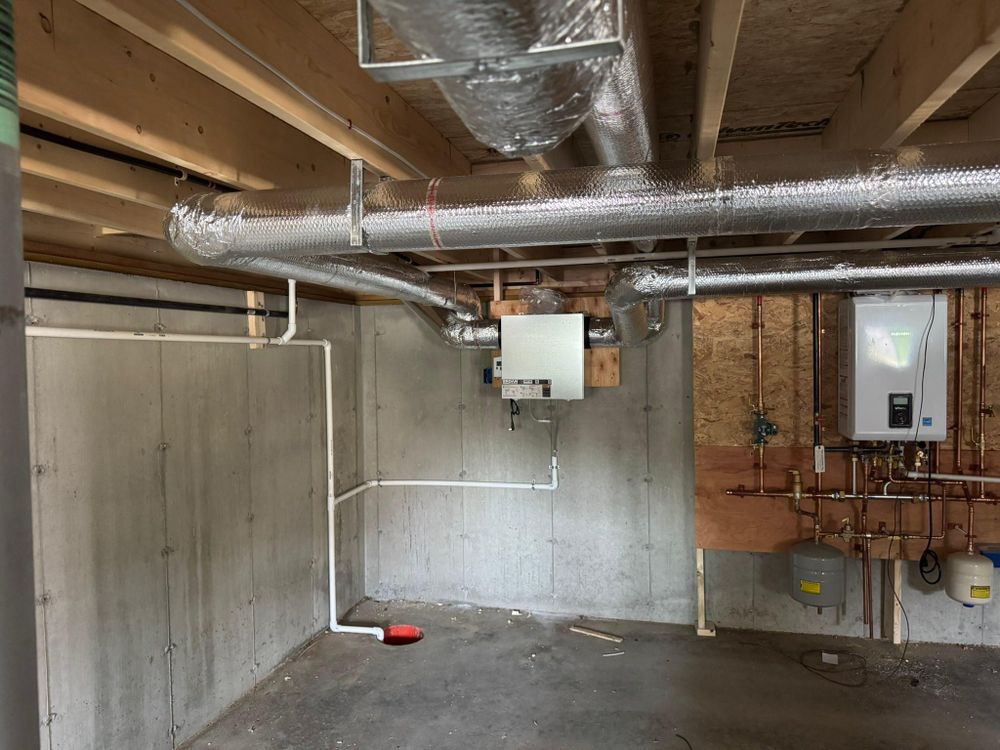 Installation of HVAC Systems for Charlotte Mechanical in Haverhill, MA