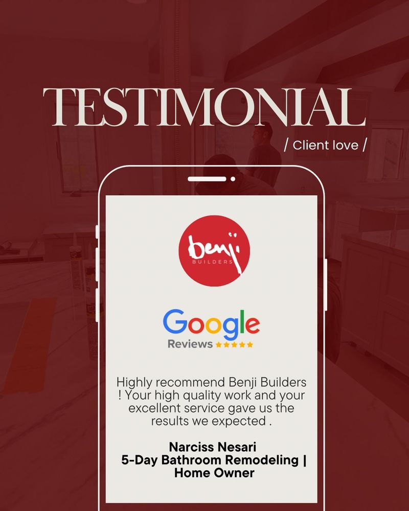 Disaster Home Rebuild for Benji Builders in Los Angeles, CA