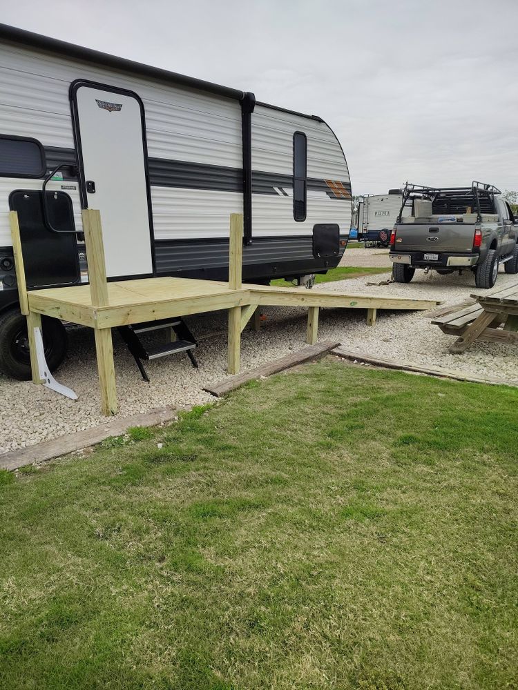We design and install custom decks and patios that expand outdoor living, increase property value, and provide durable, attractive spaces for relaxing, entertaining, and enjoying your home year-round. for PJC Residential Services in Katy, TX