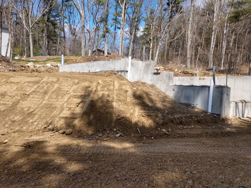 Excavating for MJS Excavating in Hardwick, MA