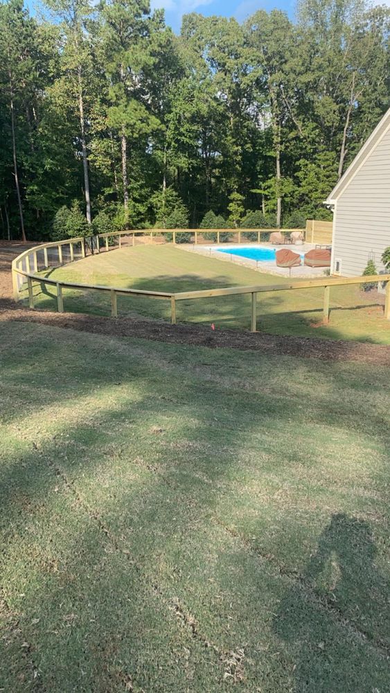 Our No Dig Fencing service offers a hassle-free installation, preserving your landscape's beauty by eliminating the need for traditional digging while providing durable and stylish solutions to enhance your home's exterior. for KDR Fence in Lancaster, SC