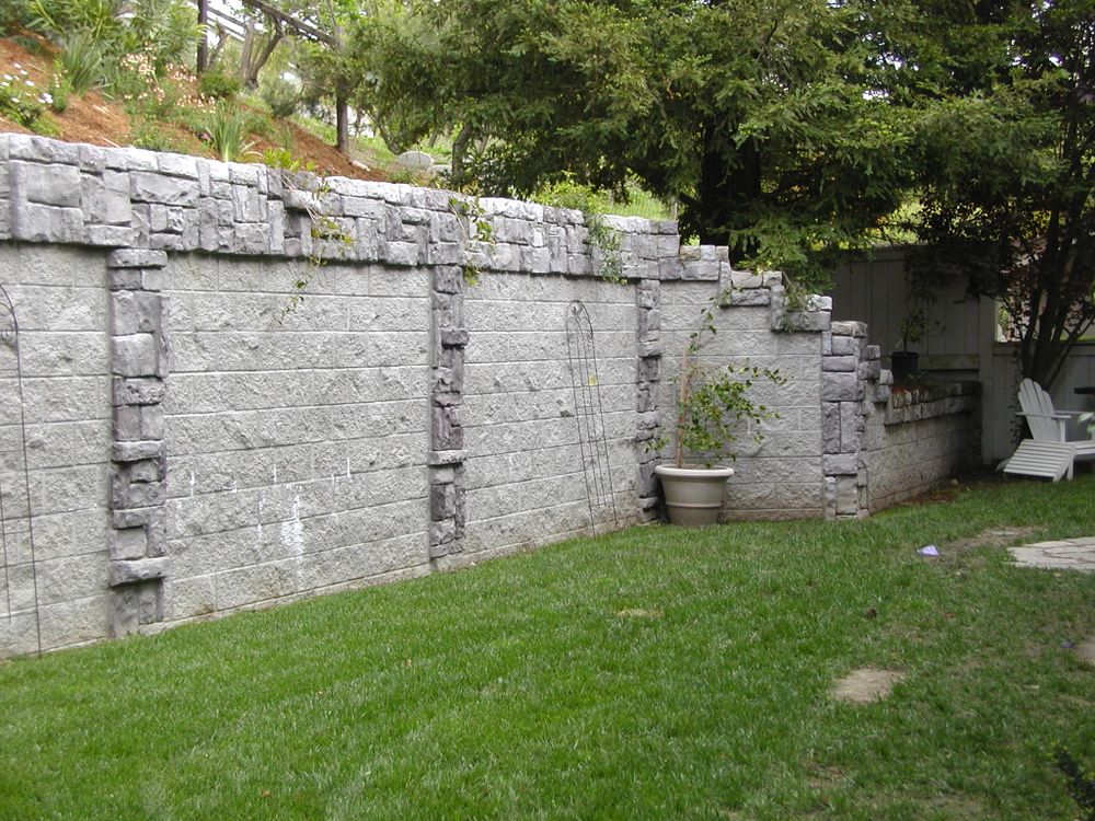 Retaining Walls for LEBEC, Inc in Brentwood, CA