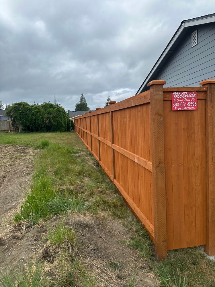 All Photos for McBride and Sons Fence in Camano, WA