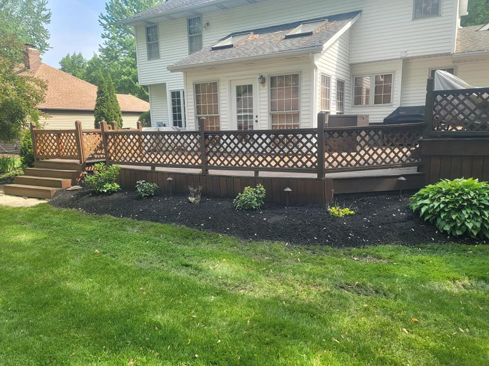 We design and construct customized decks and patios that suit your taste, budget, and lifestyle while enhancing the beauty of your outdoor living space. for Loyal Construction Management LLC in North Ridgeville, OH