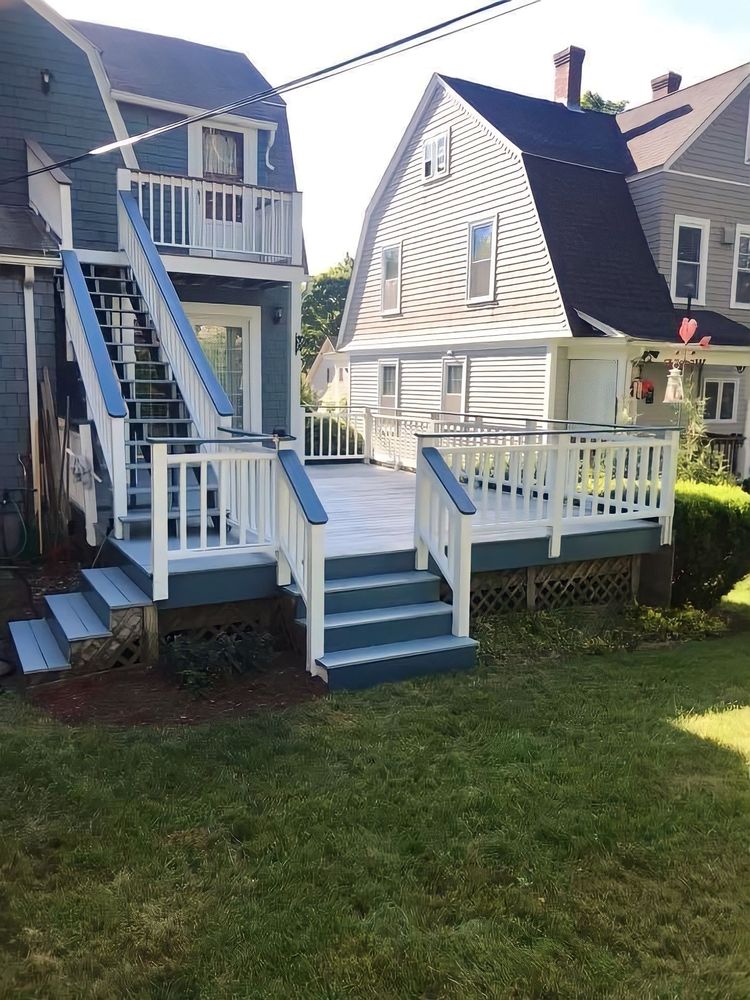 Deck staining  for Elite Pro Painting & Cleaning Inc. in Worcester County, MA