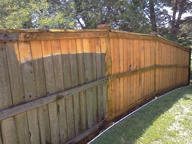 Fence Washing for Deep South Exterior Cleaning in Moultrie, Georgia