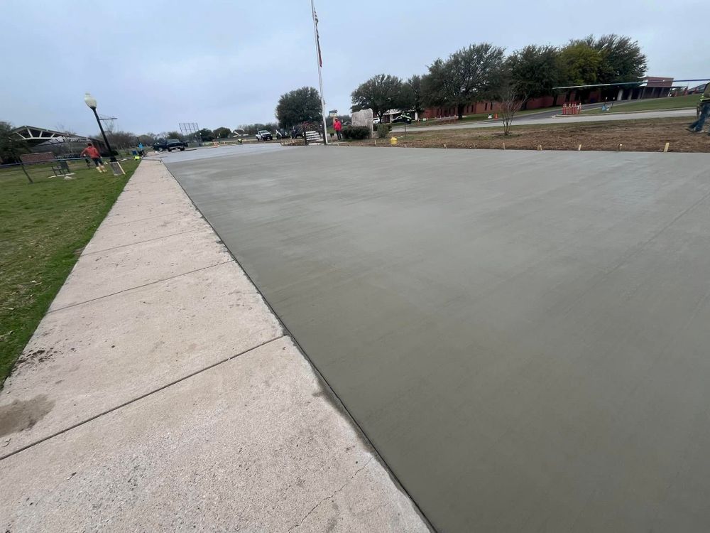Our custom residential concrete services offer tailored solutions for driveways, patios, and walkways, ensuring durability and style that enhances your home's curb appeal while meeting all your specific design preferences. for J & M Contracting in Hewitt, TX