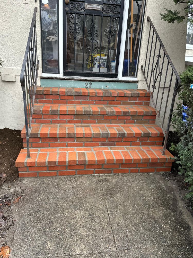 Step/stairs repairs and rebuilds for All For U Roofing & Masonry in Boston, MA