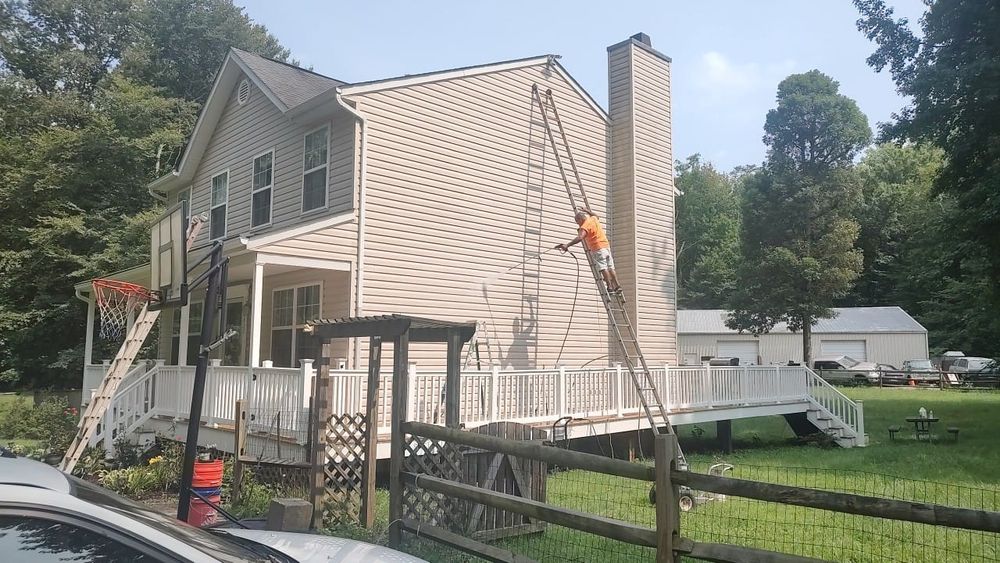 Revitalize your home's exterior with our professional powerwashing service, removing dirt and grime to reveal a fresh, clean surface. Enhance curb appeal effortlessly while preparing for any painting or renovation projects. for Exotic Painting & Power Washing in Gambrills, MD