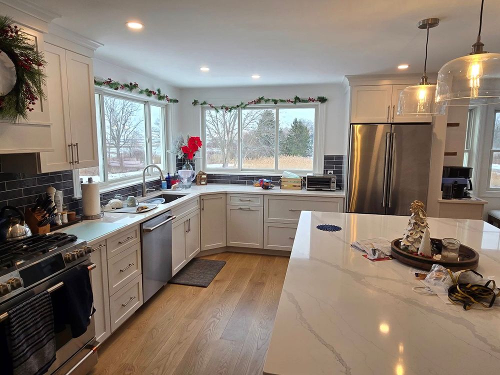 Kitchen Renovation for Clarke Building Company in West Newbury, MA