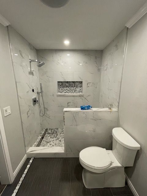 Bathrooms intallations for JA Design Studio LLC in Anaheim, CA