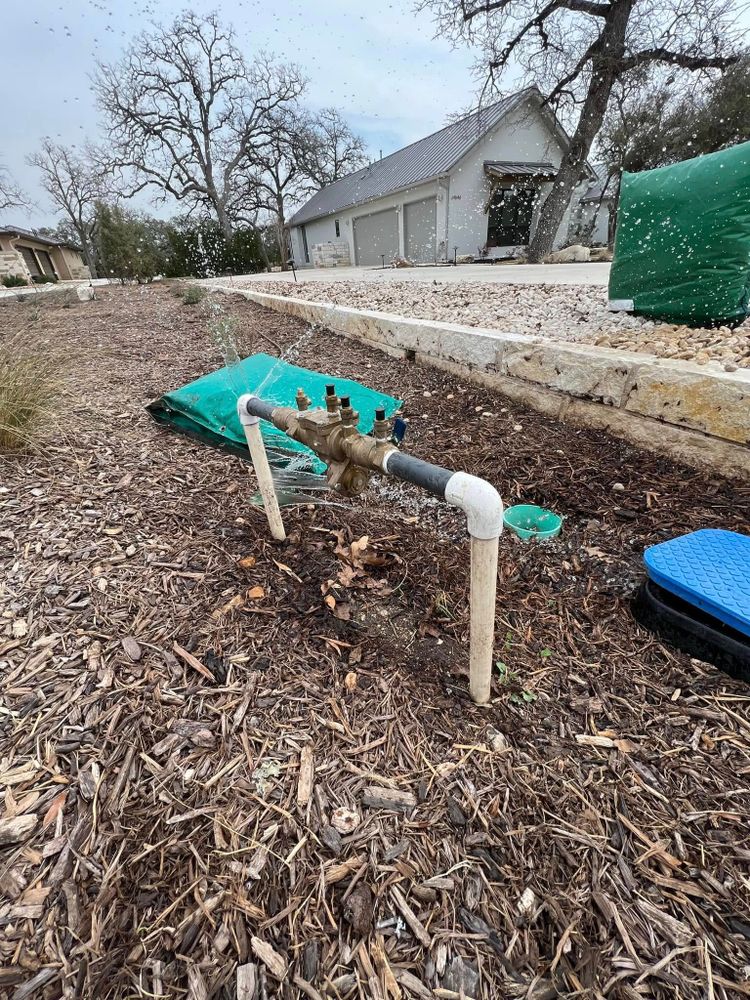 Irrigation System Design & Install for Bright Green Irrigation System in San Antonio, TX