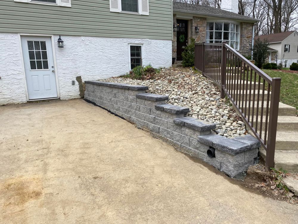 Our professional masons construct secure and visually appealing retaining walls to add stability and aesthetics to your property, whether for landscaping, erosion control, or structural support needs. Contact us today! for Markey Masonry LLC in Phoenixville, PA