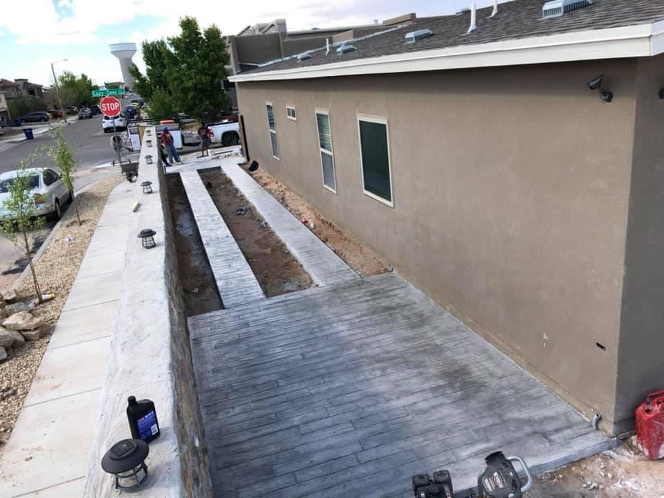 Residential Concrete for Melendez Concrete Group, LLC in El Paso, TX 